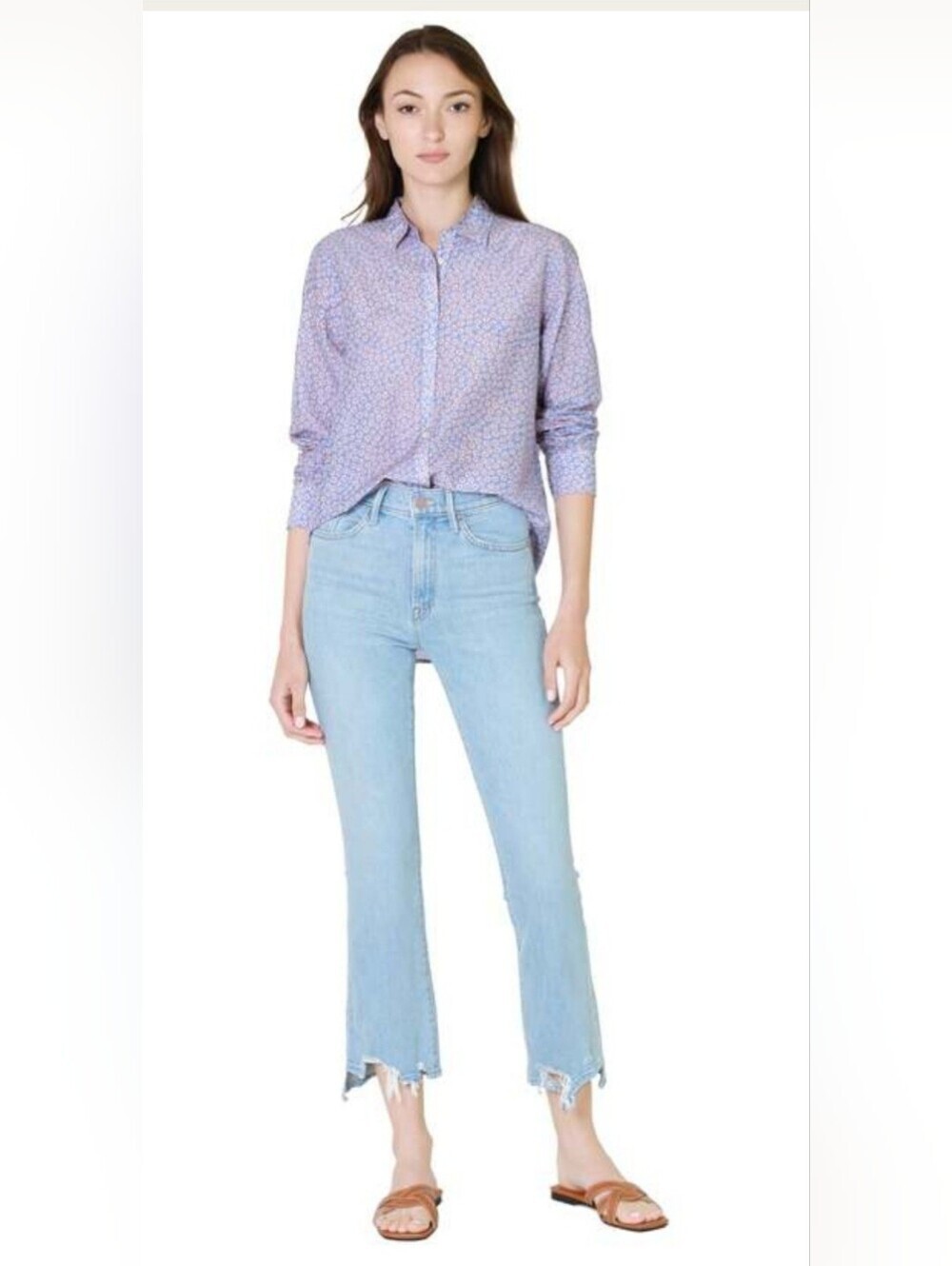MOTHER DENIM THE INSIDER CROP STEP CHEW - In MENTALLY ELSEWHERE Size 26!